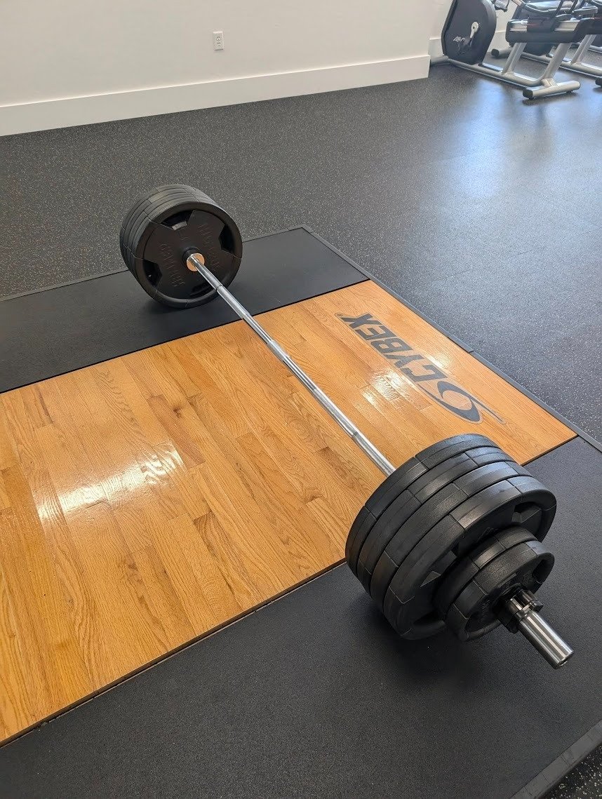 Training in the gym